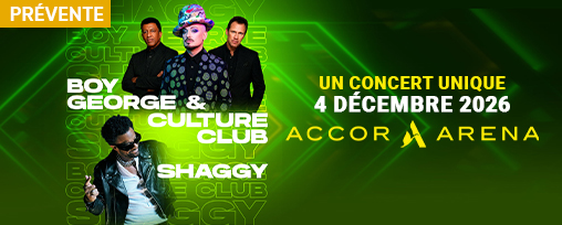 Boy George W/Culture Club & Shaggy